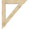 Ekena Millwork Traditional Traditional Rough Sawn Bracket, Douglas Fir, 6"W x 42"D x 48"H BKT06X42X48TRA01RDF - alternate 3